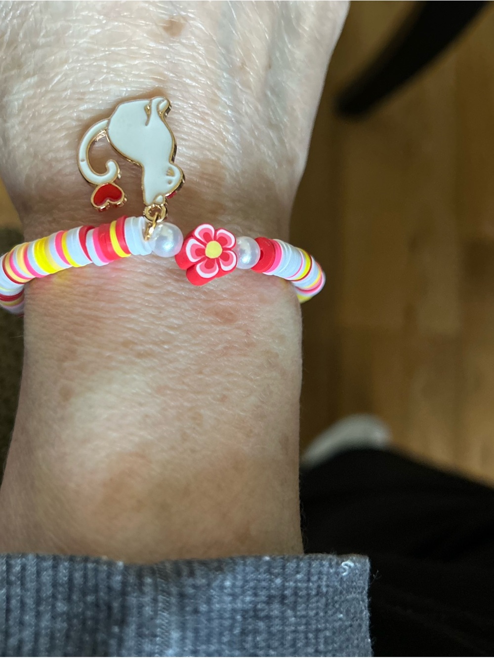 Summer fun Clay Beaded Stretch Bracelets Multi color more available